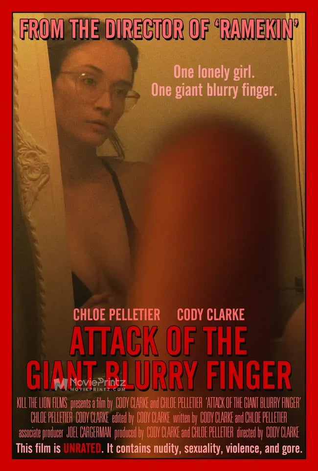 Attack of the Giant Blurry Finger Poster