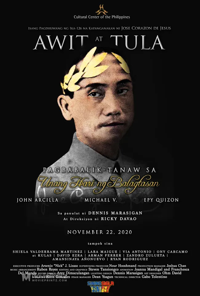 Awit at tula: Pagbabaliktanaw sa unang hari ng balagtasan Poster