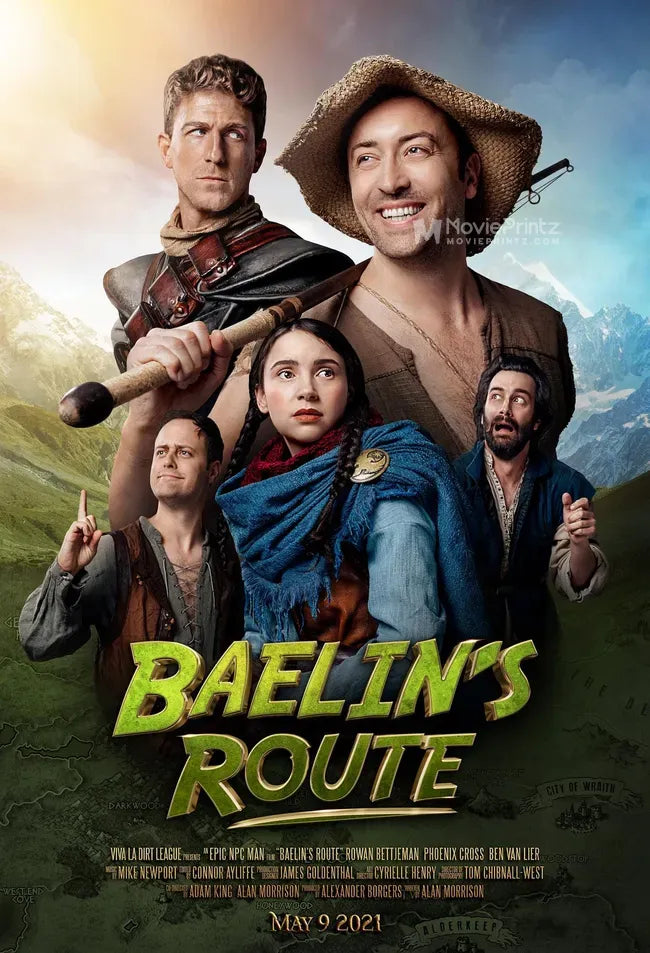 Baelin's Route: An Epic NPC Man Adventure Poster