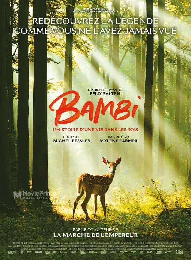 Bambi, l'histoire d'une vie dans les bois Poster