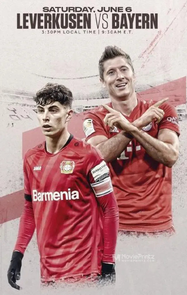 Bayer 04 Leverkusen vs Bayern Munich Poster