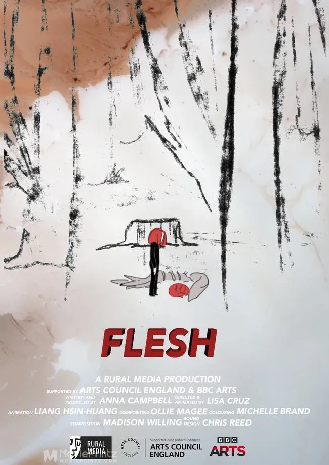 BBC New Creatives: Flesh Poster