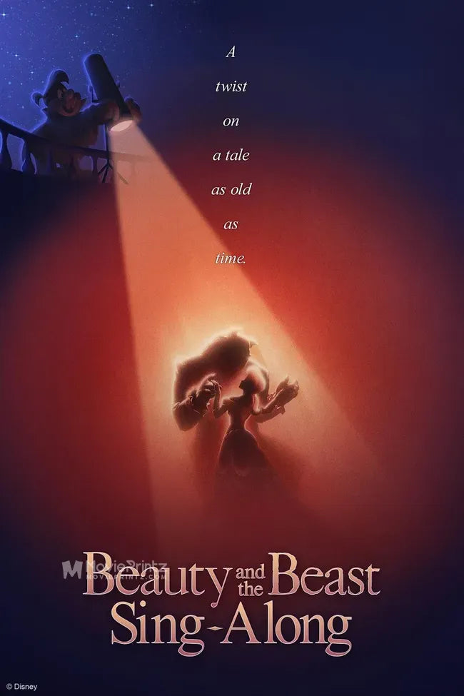 Beauty and the Beast Sing-Along Poster