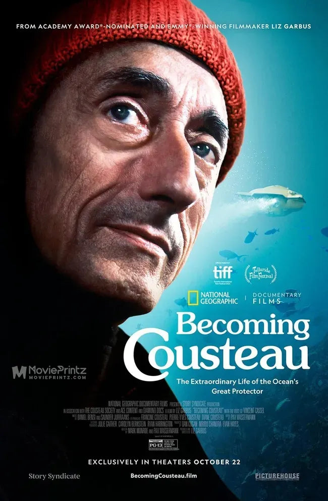 Becoming Cousteau Poster