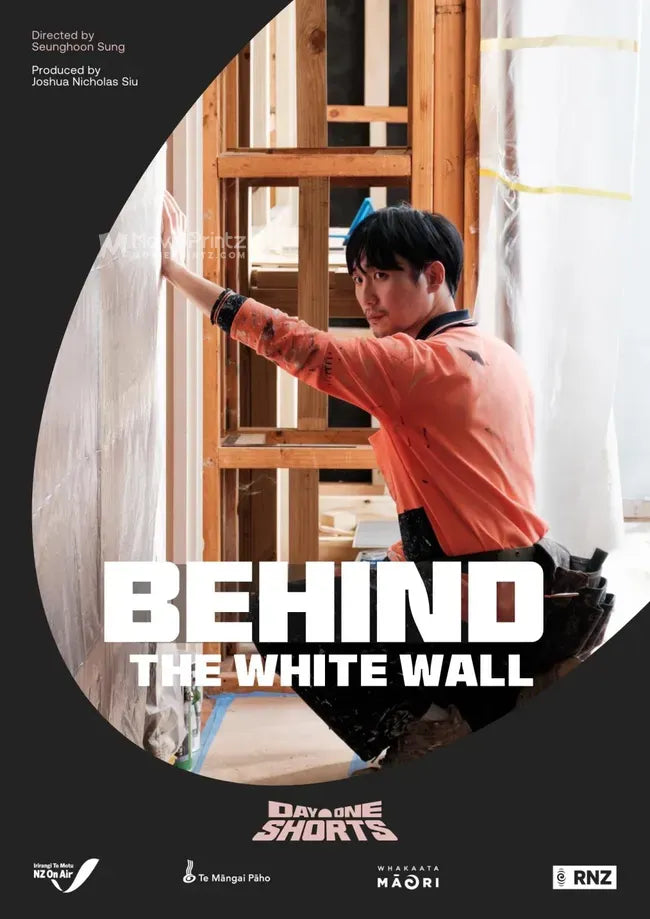 Behind the White Wall Poster