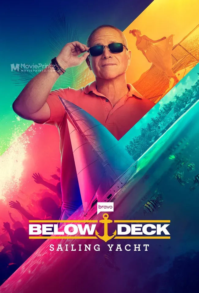 Below Deck Sailing Yacht Poster