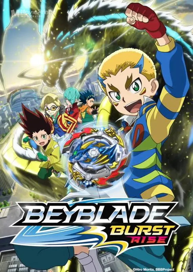 Beyblade Burst Rise Poster