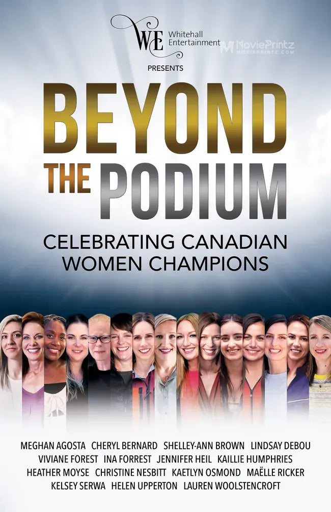 Beyond the Podium: Celebrating Canadian Women Champions Poster