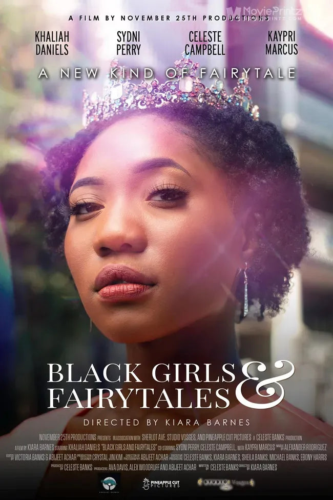 Black Girls and Fairytales Poster