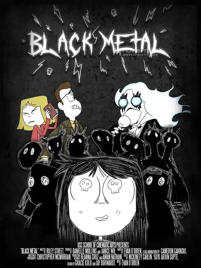 Black Metal Poster