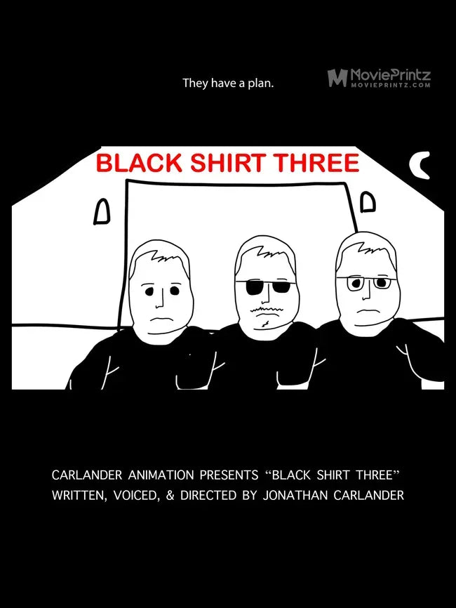 Black Shirt Three Poster