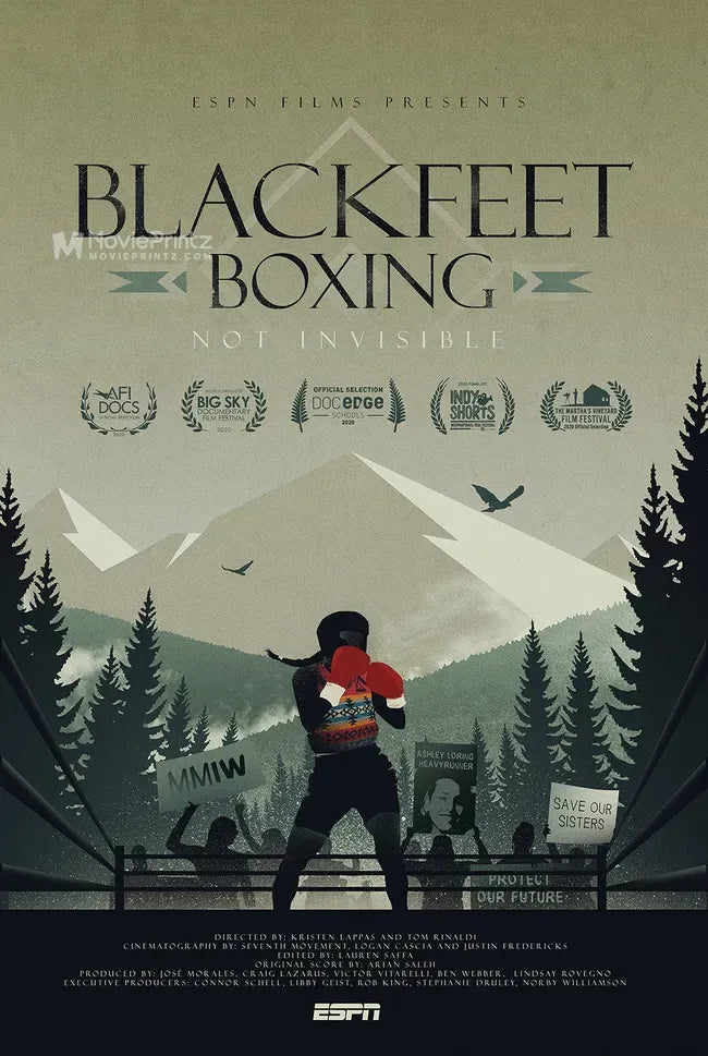 Blackfeet Boxing: Not Invisible Poster