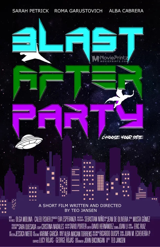 Blast Afterparty Poster