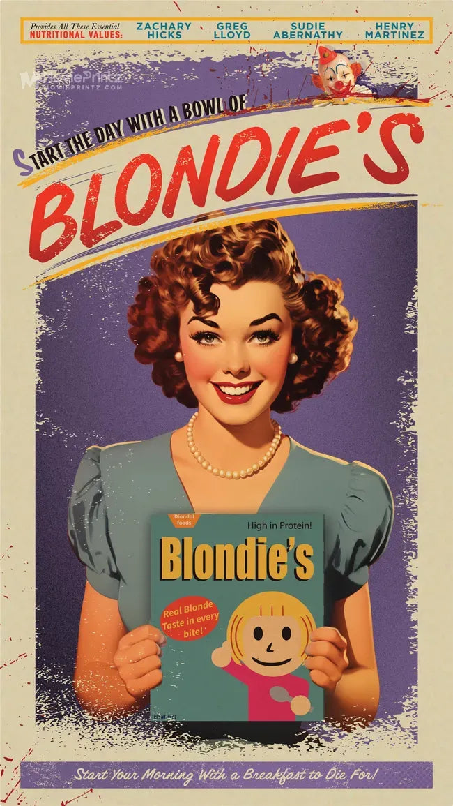 Blondie's Poster