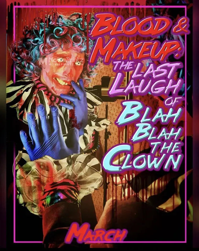 Blood & Makeup Poster