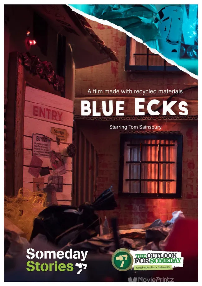 Blue Ecks Poster