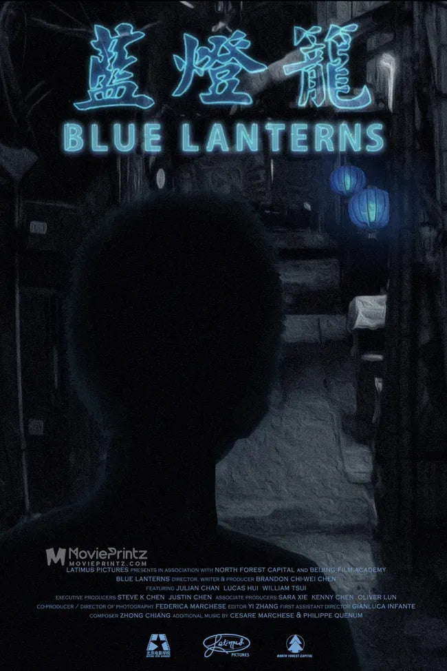 Blue Lanterns Poster