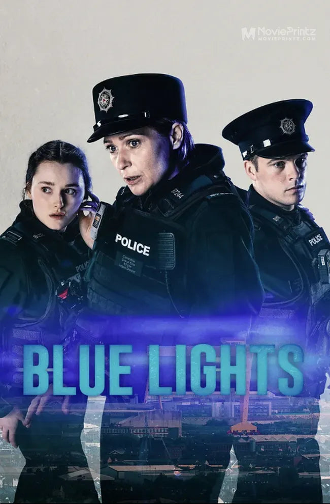 Blue Lights Poster