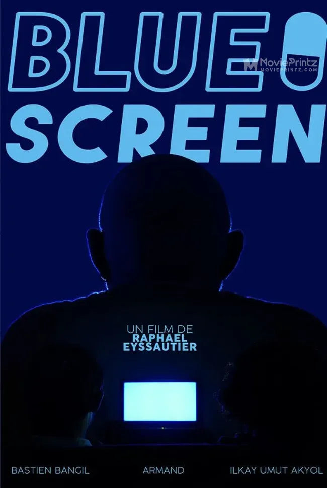 Blue Screen Poster