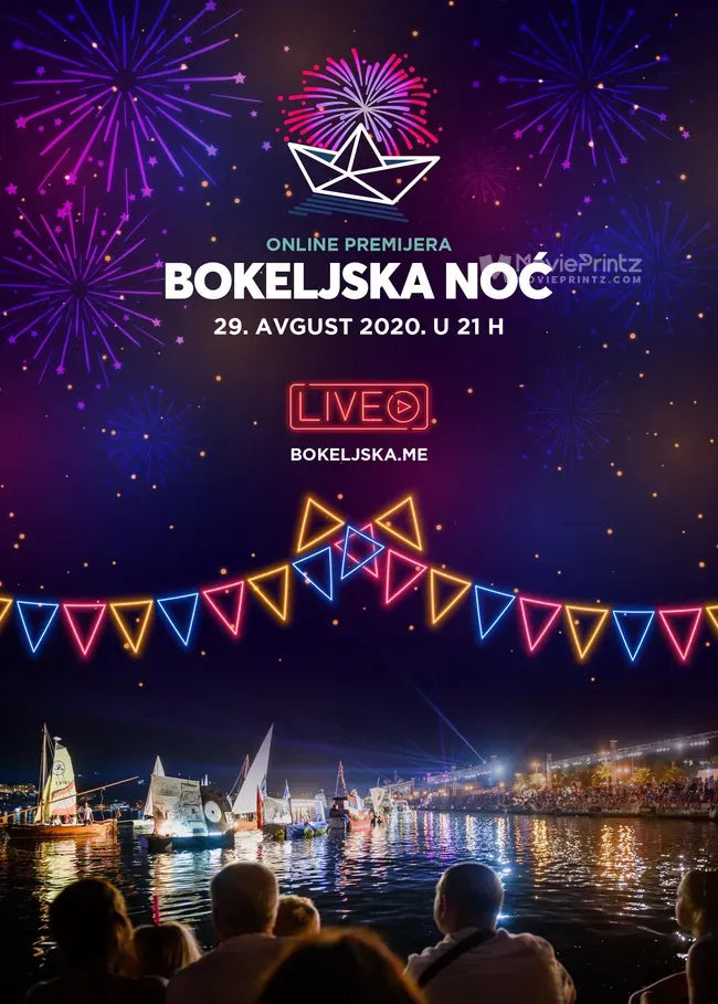 Bokeljska noc Poster