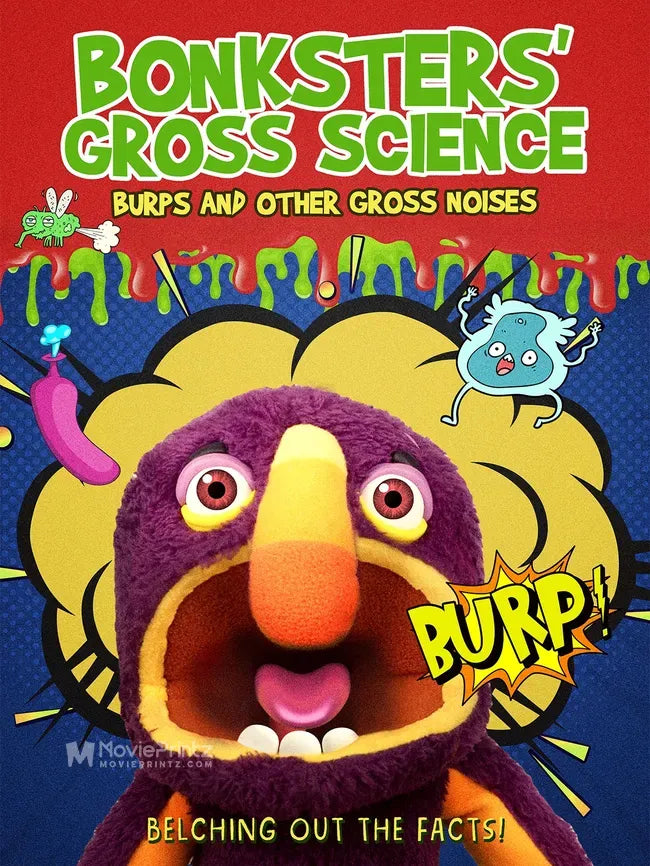 Bonksters Gross Science: Burps and Other Gross Noises Poster