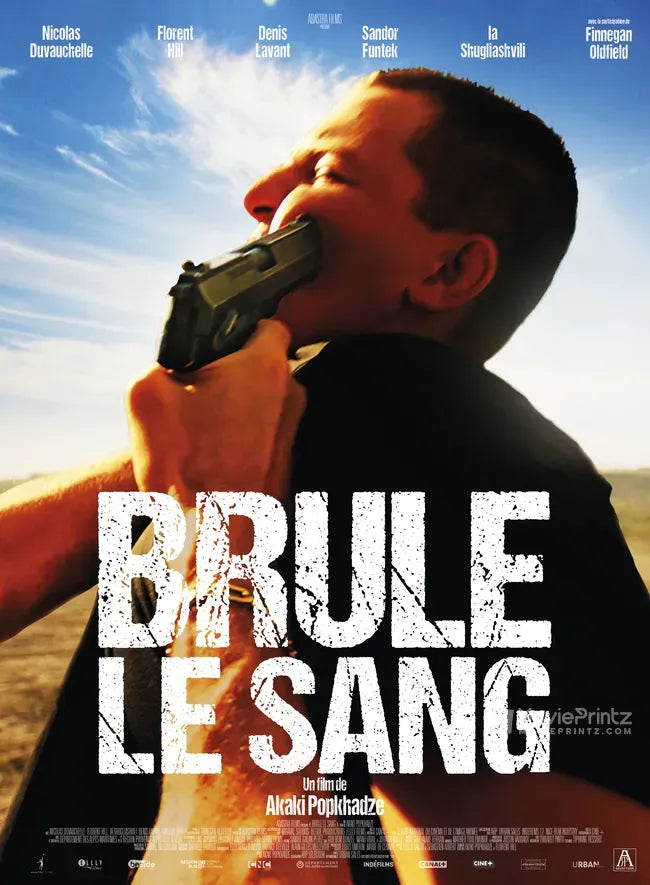 Brûle le sang Poster