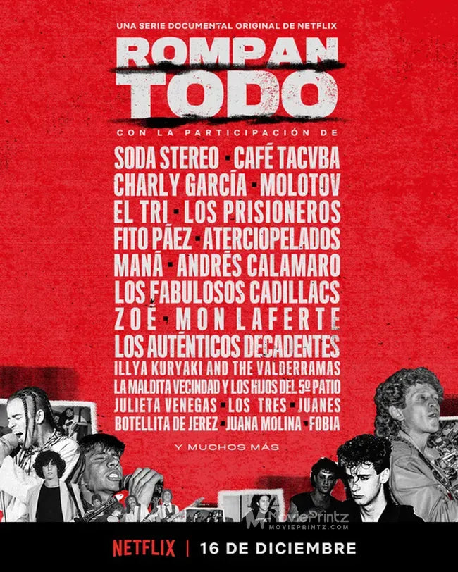 Break It All: The History of Rock in Latin America Poster