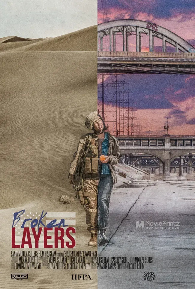 Broken Layers Poster