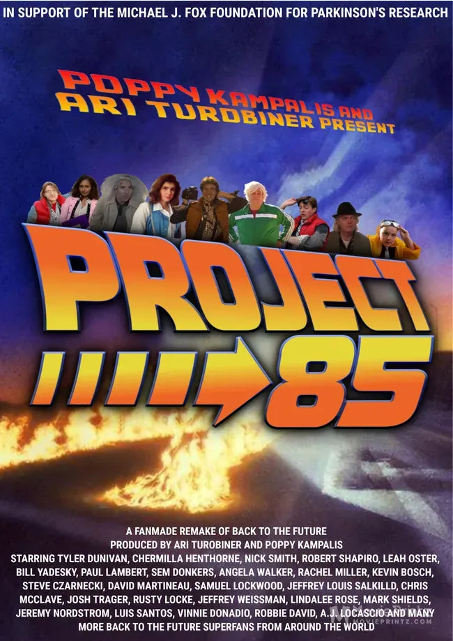 BTTF Project 85: The Back to the Future Fan Remake Poster