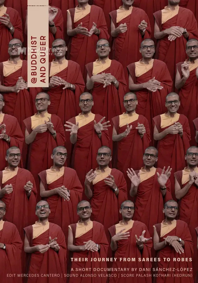 @buddhistandqueer: Their Journey from Sarees to Robes Poster