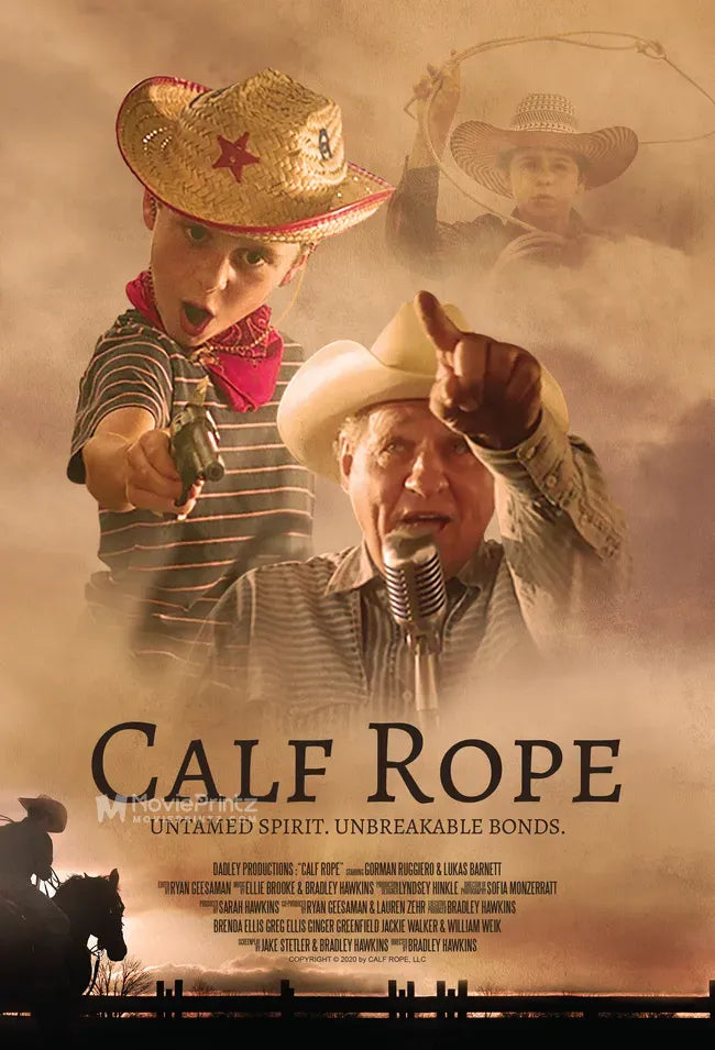 Calf Rope Poster