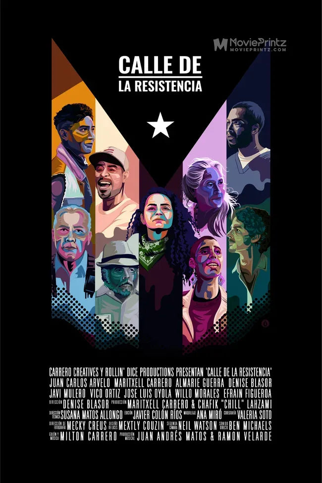 Calle de la Resistencia Poster