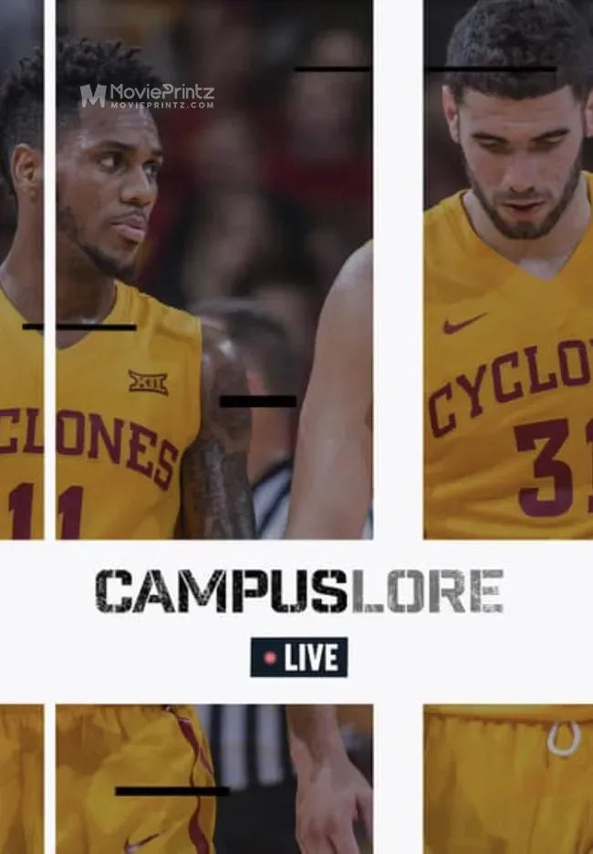 CampusLore Live Basketball Poster