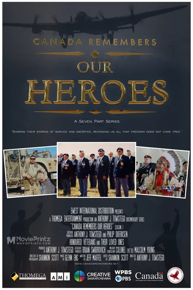 Canada Remembers Our Heroes Poster