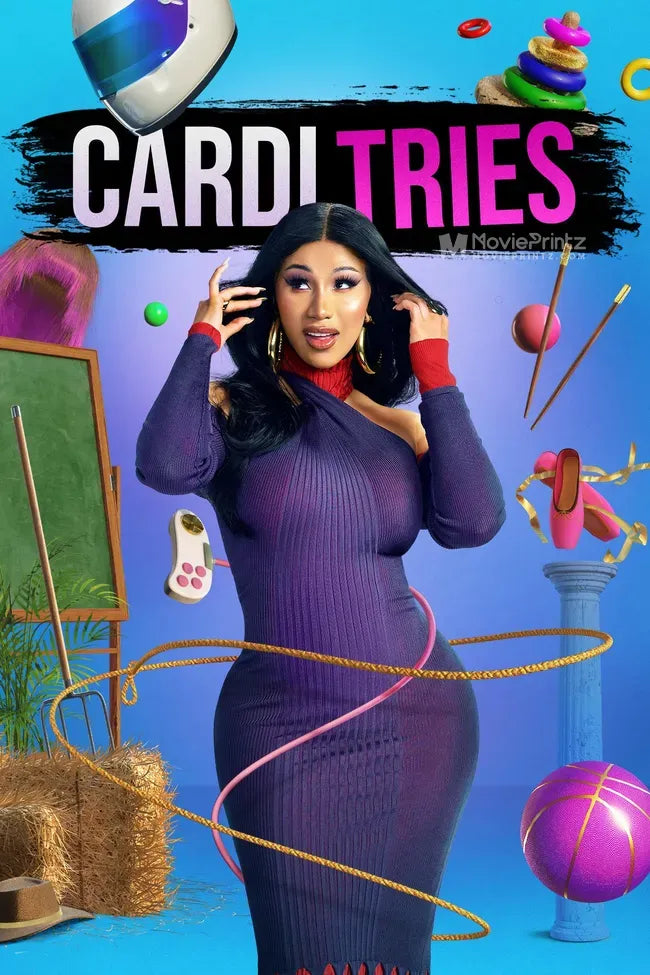 Cardi Tries Poster