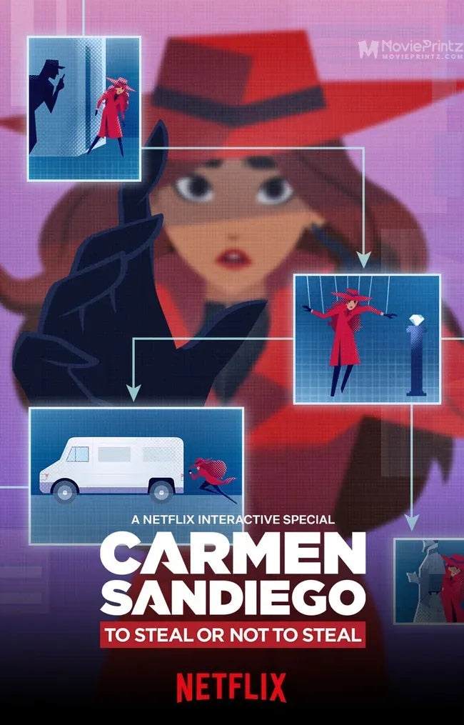 Carmen Sandiego: To Steal or Not to Steal Poster