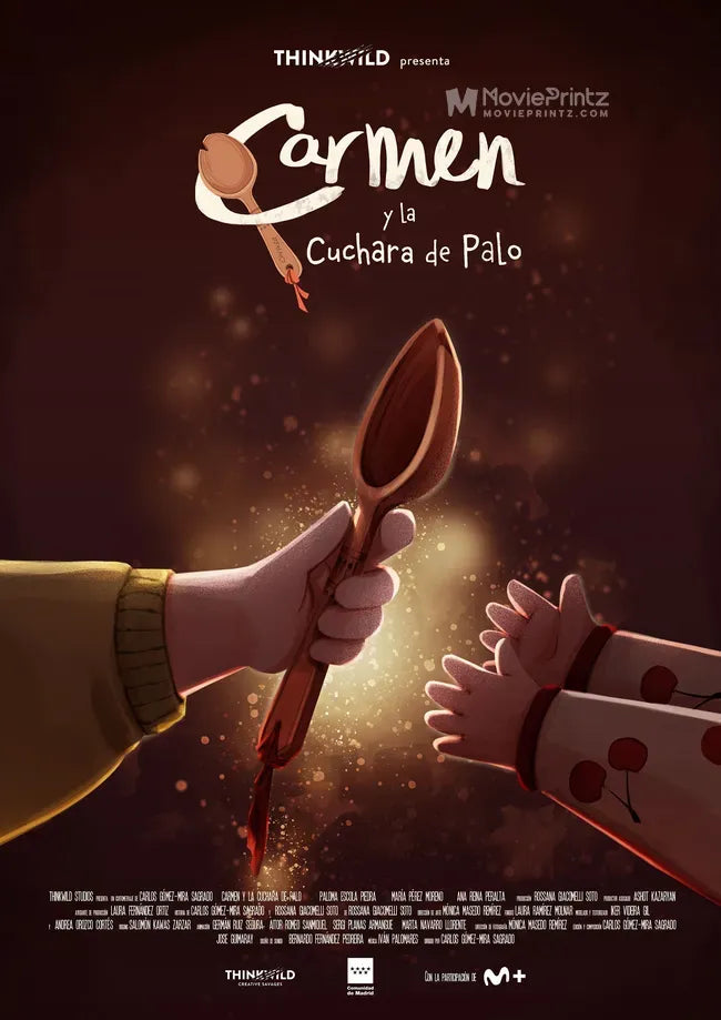 Carmen y la cuchara de palo Poster