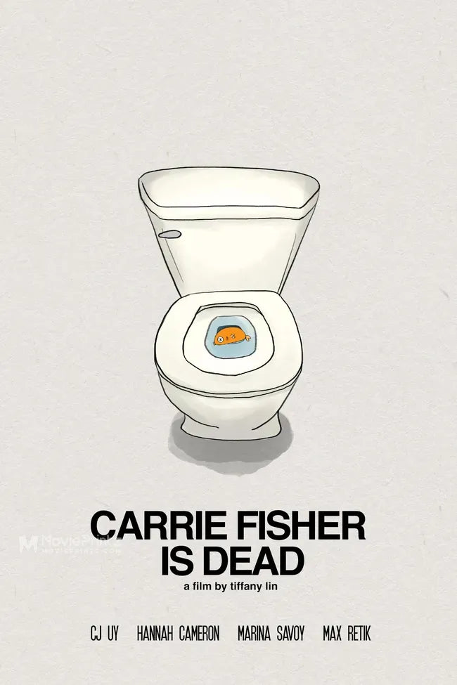 Carrie Fisher is Dead Poster