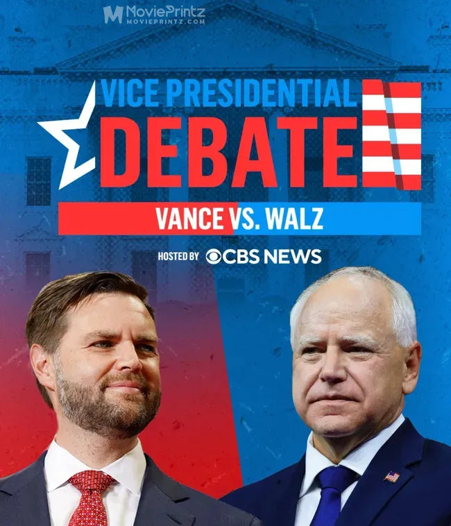 CBS News Vice Presidential Debate Poster