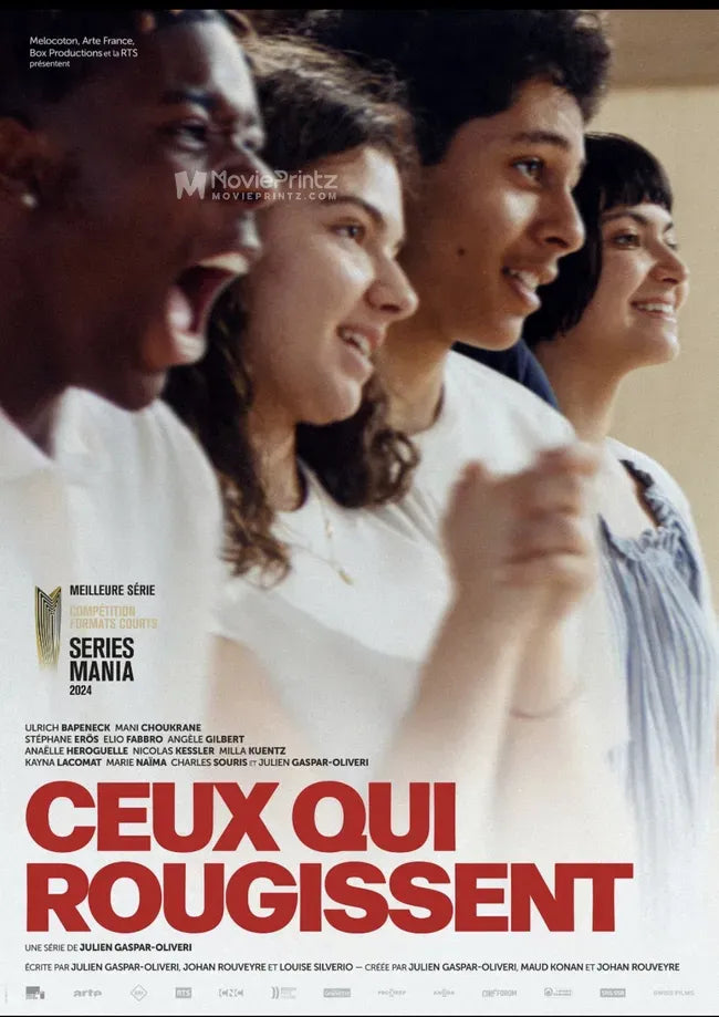 Ceux qui rougissent Poster