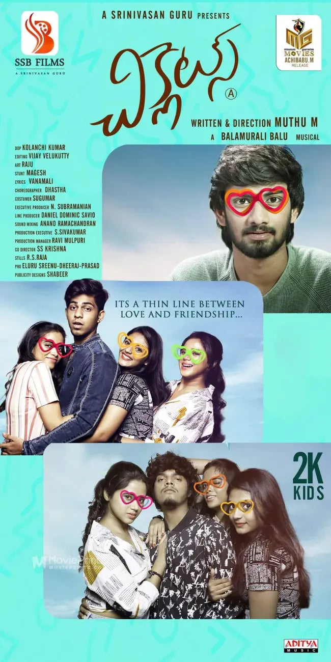 Chiclets 2K Kids Poster