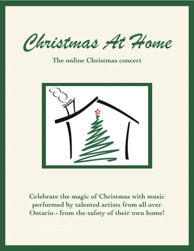 Christmas at Home: An Online Christmas Concert Poster