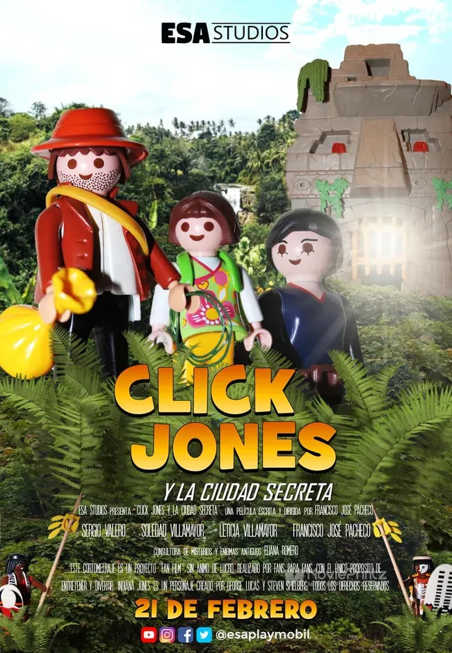 Click Jones y la ciudad secreta Poster