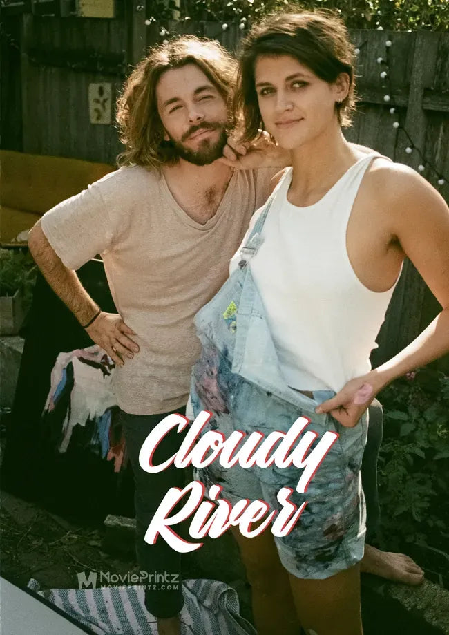 Cloudy River Poster