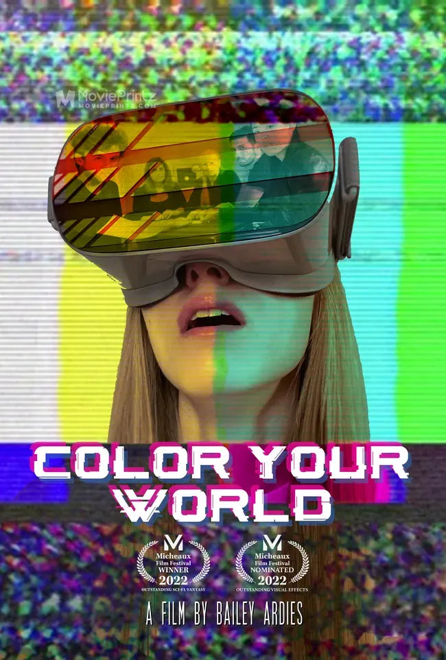 Color Your World Poster