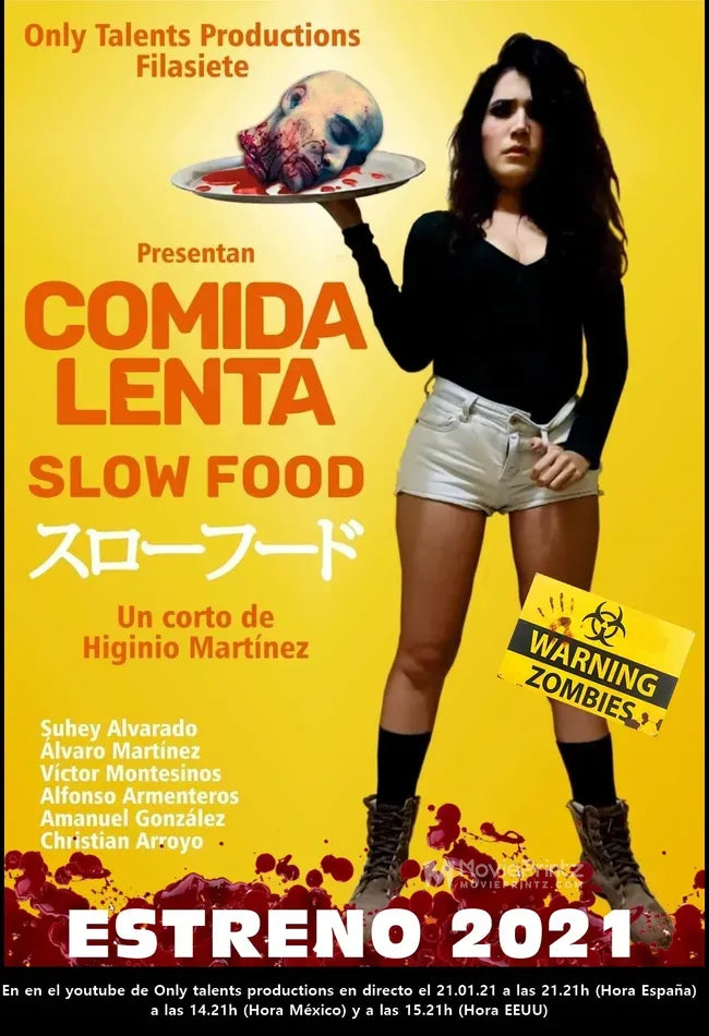 Comida lenta (Comedia zombie) Poster