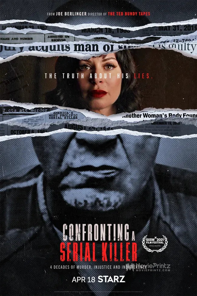 Confronting a Serial Killer Poster