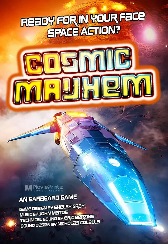 Cosmic Mayhem Poster