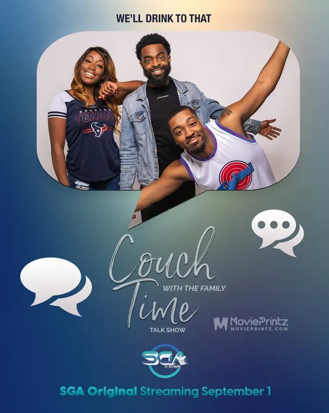 Couch Time with the Family Poster