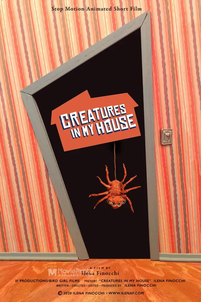 Creatures in My House Poster